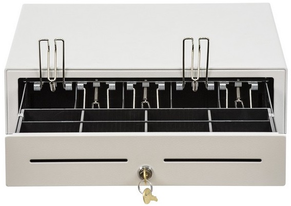 

Денежный ящик АТОЛ CD-410-W АТОЛ 38719 белый, 410*415*100, 24V, CD-410-W