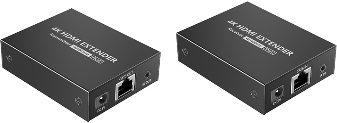 

Удлинитель HDMI LENKENG LKV465P по витой паре, 4K60, до 50 м, PoC, LKV465P