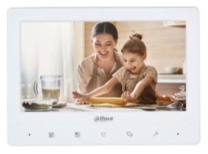 

Видеодомофон Dahua DHI-VTH1020J-T 7 дюймовый, белый 1024x600 разрешение, сенсорные кнопки, DHI-VTH1020J-T