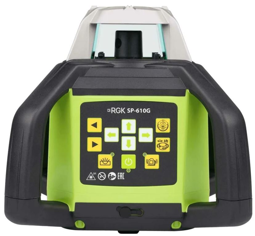 

Нивелир RGK SP 610G 751834 RGK ротационный с зеленым лучом, SP 610G