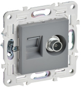 фото Розетка IEK SK-AK20-1-K03