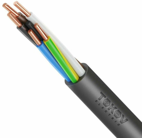 Изображение товара Кабель силовой TOKOV ELECTRIC ВВГнг(А)-LS 5x10 мм2