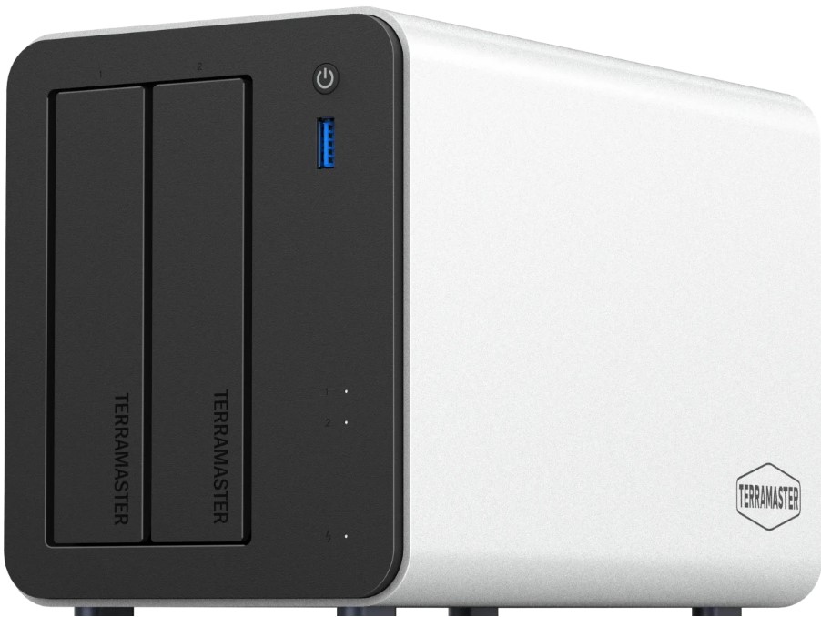 

Система хранения данных Terramaster F2-425 Plus tower NAS QC 3,6Ghz/8Gb(32)/TRAID,RAID0,1,10,5,6/up to 4 HDD SATA(3,5'/2,5')/3xM.2 2280 NVMe/3xUSB 10G, F2-425 Plus