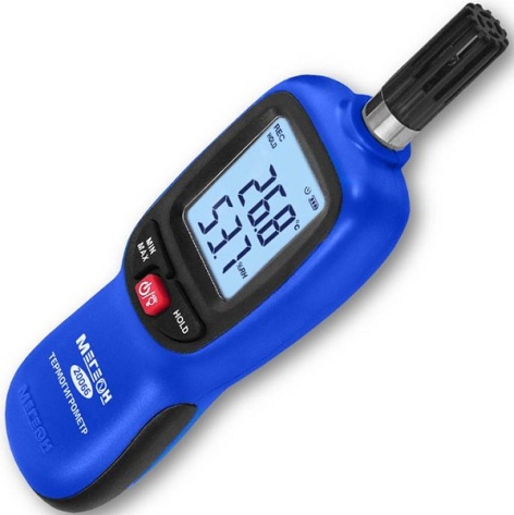 Изображение товара Термогигрометр МЕГЕОН 20066 для точных измерений температуры и влажности