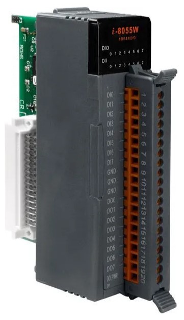 

Модуль ICP DAS I-8055W-G CR 16-channel Non-isolated digital I/O, I-8055W-G CR