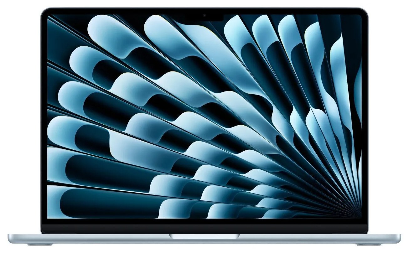 

Ноутбук Apple MacBook Air M5 2026 MDHK4 13-inch 10‑core CPU and 10‑core GPU, 24GB, 1TB SSD - Sky Blue, MacBook Air 13 2026