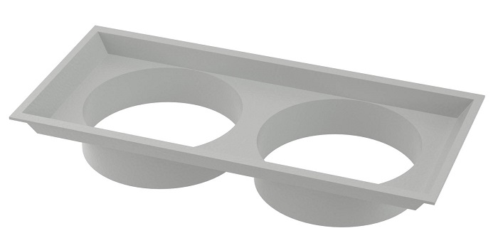 

Адаптер воздуховода DKC R5KLMCNV04 для потолочного кондиционера 1000-2000 Вт, RAL7035, "RAM Klima", R5KLMCNV04