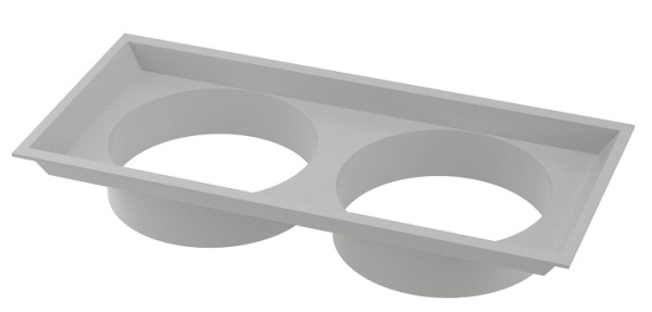 Изображение товара Адаптер воздуховода DKC R5KLMCNV05 для потолочных кондиционеров