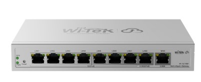 

Контроллер Wi-Tek WI-AC108P v2 для управления 64 Wi-Fi точками доступа, 7*GE+2*2.5G, 8PoE, WI-AC108P v2