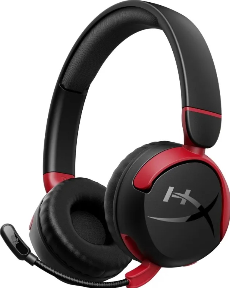 

Гарнитура HyperX 7G8F1AA Cloud Mini черный/красный накладные BT оголовье, 7G8F1AA