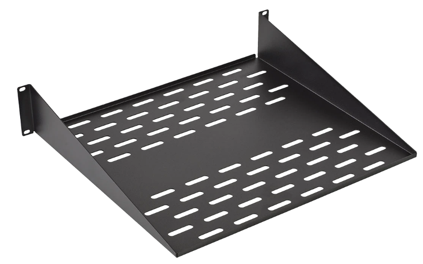 

Полка консольная ССД 130411-01313 перфорированная ПК-20-19"-2U-Ч чёрная, 130411-01313