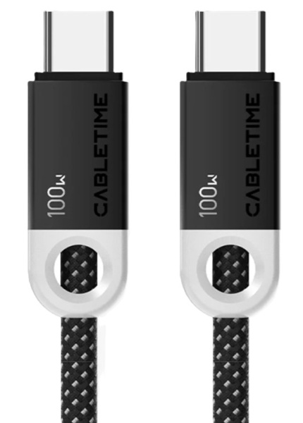Изображение товара Кабель CABLETIME CT-CM100-PBW2 для зарядки и передачи данных