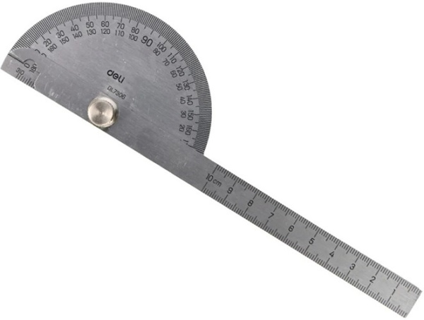 Изображение товара Транспортир Deli DL7306 для точного измерения углов