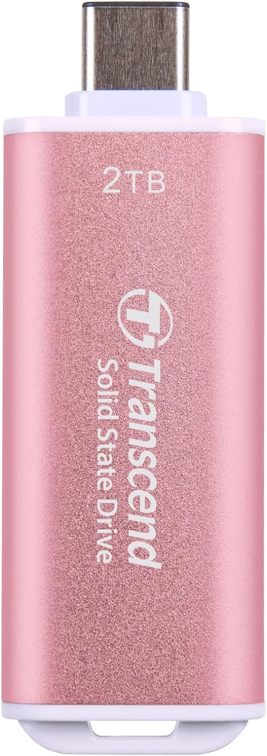 

Внешний SSD USB Type-C Transcend TS2TESD300P 2TB, ESD300P, USB 10Gbps, pink, TS2TESD300P