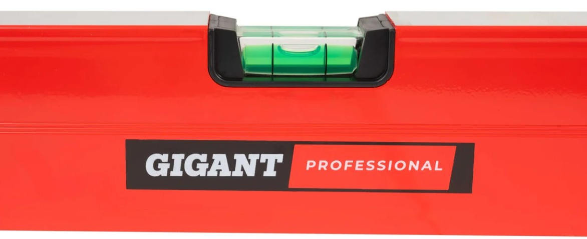 

Уровень Gigant GPGW-200-1 Professional алюминиевый магнитный, 2000 мм, 3 глазка, фрезерованный, GPGW-200-1