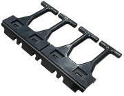 фото Кабельный организатор Lanmaster LAN-DC-CB-4U-PF/S