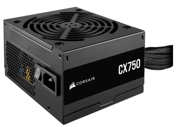 Изображение товара Блок питания ATX Corsair CX750, 750 Вт, 80 Plus BRONZE