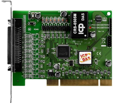 

Плата ICP DAS PISO-Encoder300U CR PCI Bus 3 axes Encoder input board, PISO-Encoder300U CR