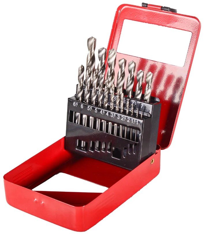 

Набор Вихрь 73/10/6/18 сверл по металлу (19пред.) для шуруповертов/дрелей, 73/10/6/18