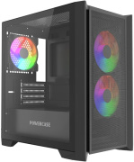 фото Корпус mATX  Powercase Alisio Micro Z3B ARGB V2