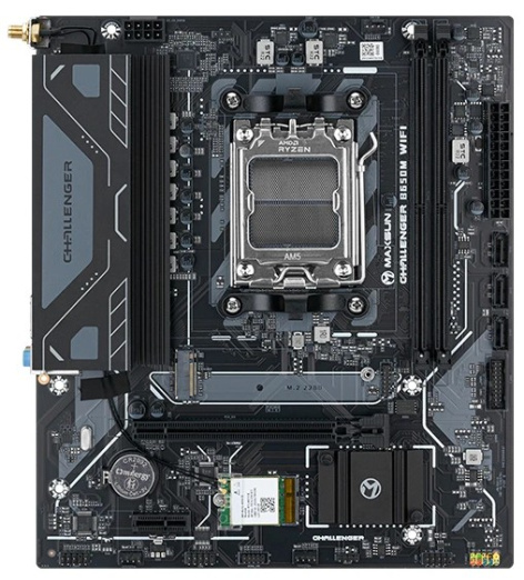 фото Материнская плата mATX MAXSUN MS-Challenger B650M WIFI V2 в Уфе