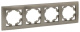 фото Рамка четверная  EKF EWM-G-304-40 в Казани