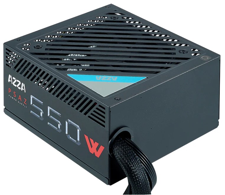 

Блок питания Azza PSAZ-550 550W, 80+ bronze, APFC 120mm fan RTL, PSAZ-550