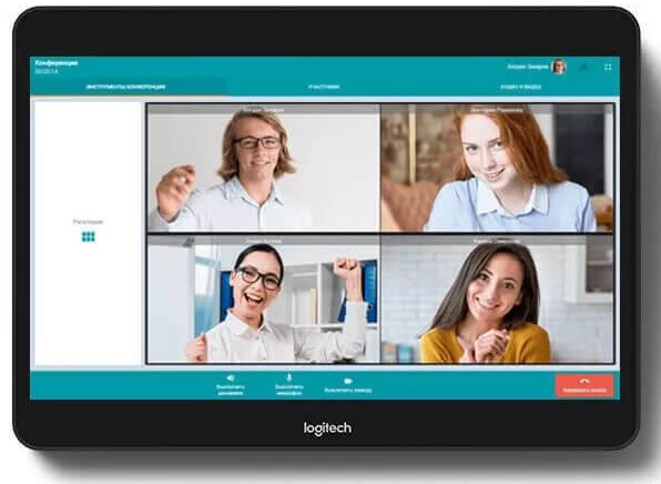 

Контроллер Logitech TAP 939-001950 сенсорный для помещений различного размера, TAP