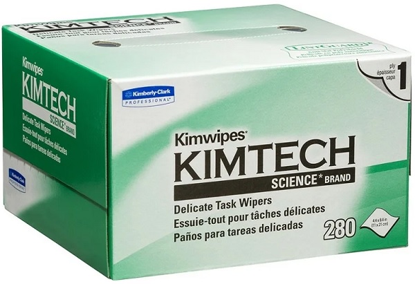 

Салфетки _ WIPE-KC-01 TWIST Kimberly-Clark безворсовые Kimtech Kimwipes Science (280 шт) размер 11x21 см., WIPE-KC-01