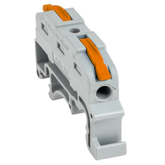 

Клемма соединительная EKF plc-smk-421-din СМК 222-421 на DIN-рейку проходная 1 полюс 0,08-4 мм2, plc-smk-421-din