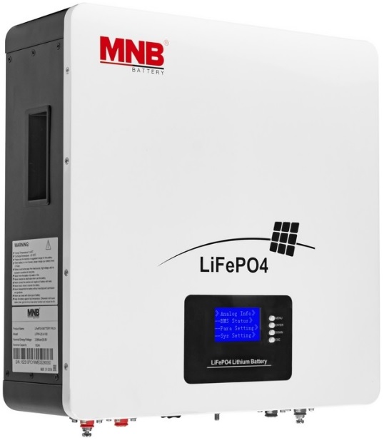 

Аккумулятор MNB LFPW-12,8В-100 100 Ач (литий-железофосфатный LiFePO4), LFPW-12,8В-100