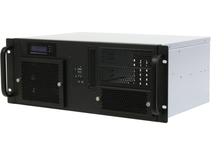 

Корпус серверный 4U Procase GM430-B-0 черный, панель управления, без БП глубина 300мм, MB 12"x9.6", GM430-B-0