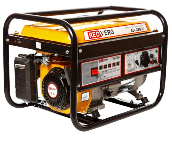 Изображение товара Генератор бензиновый REDVERG RD-G3000