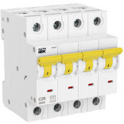 фото Автоматический выключатель IEK MI-M10N-4-C025