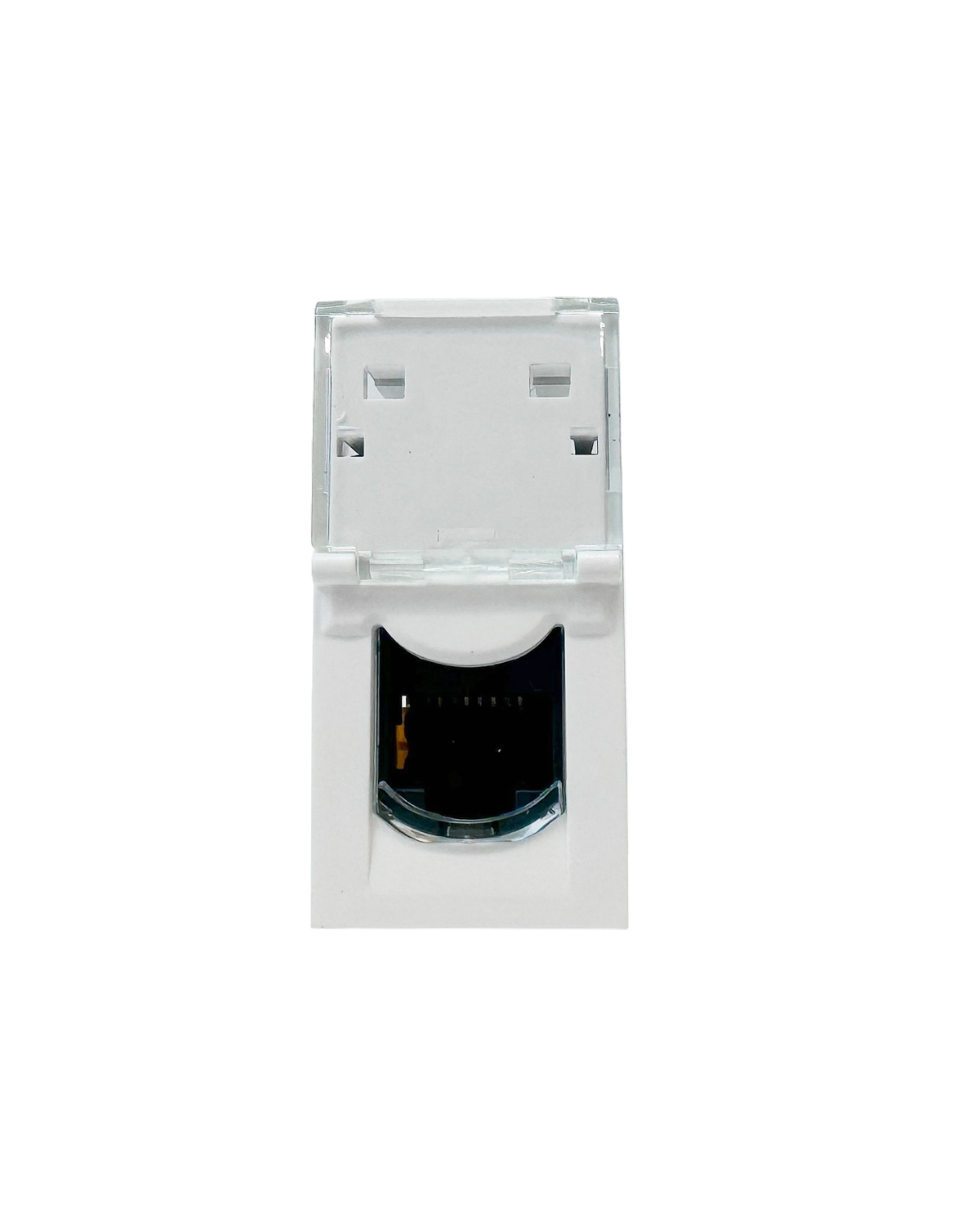 

Компьютерная розетка Filum FL-FP112-C6A RJ45, UTP, CAT6A, 45х22,5 мм (mosaic), toolles, белая, FL-FP112-C6A