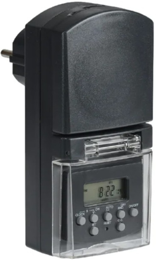 

Розетка-таймер IEK ERT-10-1-16-N-01-5-44-K01 РТЭ-3 электронный 1мин 7дн 140on/off 16А IP44, ERT-10-1-16-N-01-5-44-K01