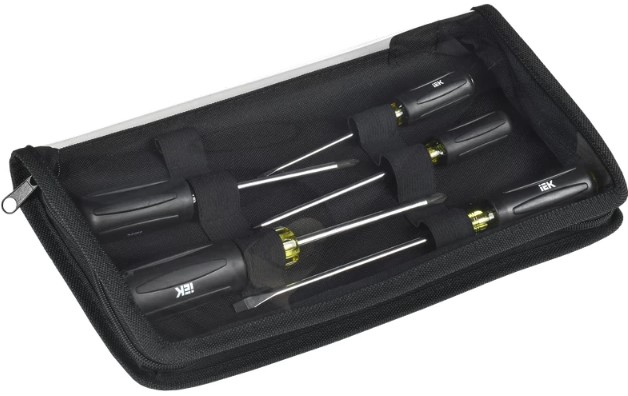 

Набор отверток IEK ARMA2L 5 A2L5-NS10-T3-05 Т3 5шт, ARMA2L 5