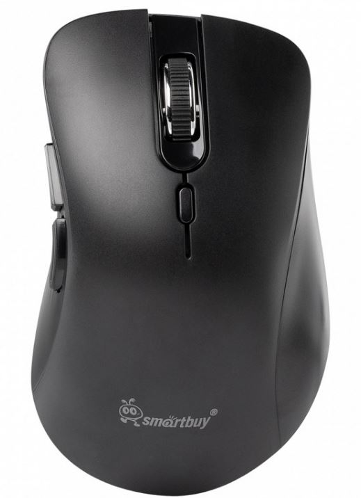 

Мышь Wireless SmartBuy 616AG бесшумная, черная (1/40), 616AG