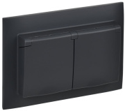 фото Розетка двухместная с заземлением IEK SK-R26-16-44-K53-F