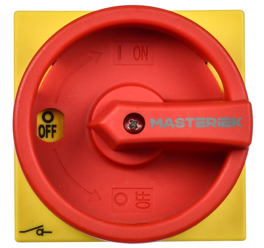 

Переключатель кулачковый IEK MI-CS12-025-010 закрытая рукоятка аварийная 25А схема 10, MI-CS12-025-010