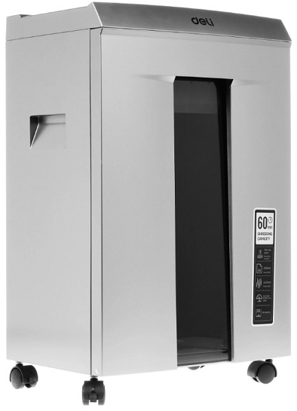 Изображение товара Уничтожитель бумаг Deli 9905 с функциями уничтожения дисков и пластиковых карт