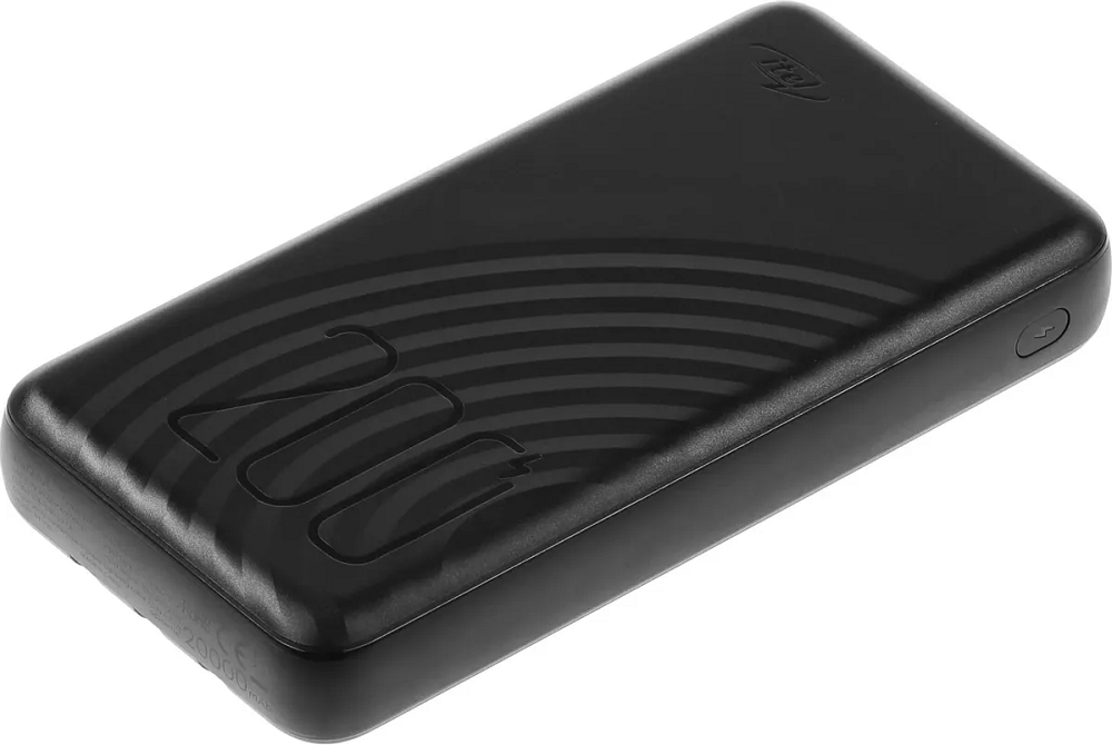 

Аккумулятор внешний портативный ITEL Star 200С 1911942 20000mAh 2.1A черный, Star 200С