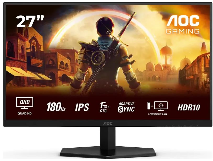 

Монитор 27" AOC Q27G42XE 1920*1080, IPS, 16:9, 1500:1, 300cd, 178гр/178гр, HDMI, DP, 144Hz, Q27G42XE