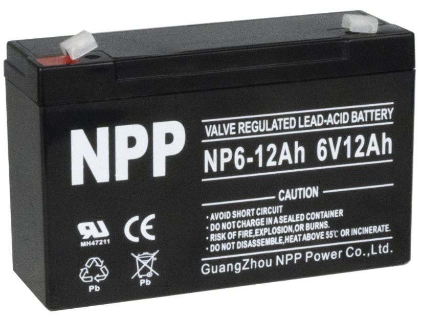 

Батарея NPP NP6-12(NPP) 6V12Ah, NP6-12(NPP)
