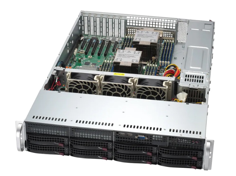 

Серверная платформа 2U Supermicro SYS-621P-TR (2*LGA4677, C741, 16*DDR5 (4800), 8*3.5" HS SATA3, 2*M.2, 6*PCIE, 2*Glan, VGA, 4*USB 3.0, 2*USB 2.0, 2*, SYS-621P-TR