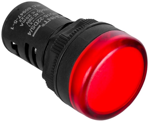 

Индикатор CHINT 593012 ND16-22DS/4, красн., AC, 230в (R), 593012