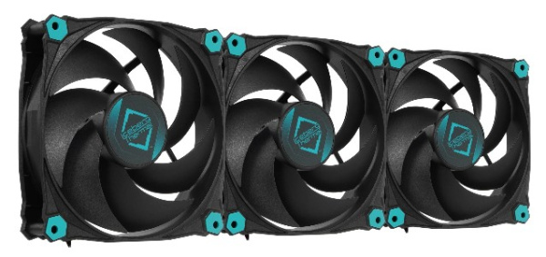 Изображение товара Комплект вентиляторов Iceberg Thermal IceGALE Silent 120 мм 3 шт для ПК
