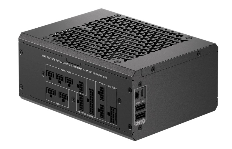 Блок питания ATX Corsair HX1200i SHIFT CP-9020267-EU 1200W, 80+ Platinum, 12VHPWR, full modular