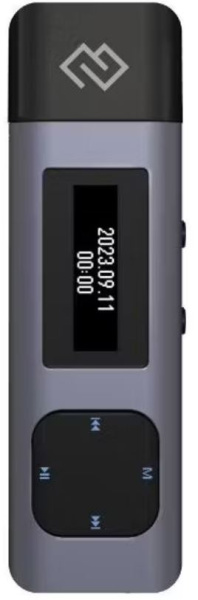 Изображение товара Цифровой диктофон Digma RV50 с 8 ГБ памяти, запись стерео WAV, голосовая активация