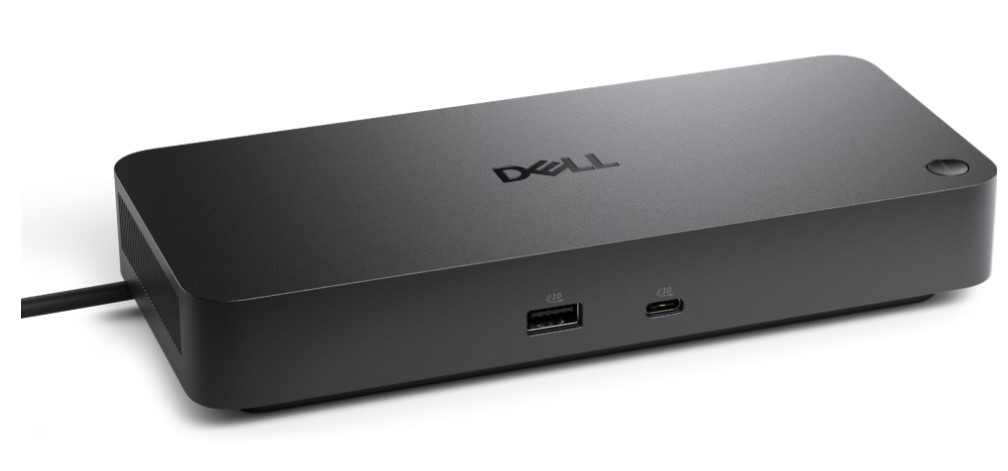 Док-станция Dell Dock Pro WD25 210-BRFQ 100W (USB-C); 2xDP 1.4; 1xHDMI 2.1; 2xUSB-C 3.2; 4xUSB-A; 1xRJ-45 (без EU кабеля)